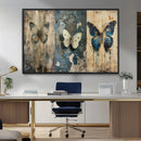 Butterfly Wall Art Trio | Vintage Butterfly Canvas Print | by MyGreatCanvas | Canvas Wall Art Prints | Photo Prints & Wall Decor