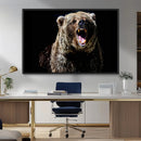 Grizzly Bear Canvas Print | Wildlife Wall Art for Cabin by MyGreatCanvas | Canvas Wall Art Prints | Photo Prints & Wall Decor
