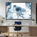 Abstract Jellyfish Canvas Print Wall Art by MyGreatCanvas | Canvas Wall Art Prints | Photo Prints & Wall Decor