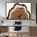 Rustic Wood Rings Wall Art | Nature-Inspired Tree Ring