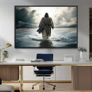 Jesus Walking on Water Wall Art | Canvas Print | Ready to