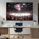 Amerant Bank Arena Wall Art Canvas Print - Basketball Arena by MyGreatCanvas | Canvas Wall Art Prints | Photo Prints & Wall Decor