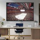 Barton Malow Little Caesars Arena Detroit Wall Art Canvas