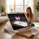 Rogers Place Edmonton Oilers Ice Hockey Stadium Wall Art,