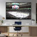 Sharks Arena Blackhawks Sharks Ice Hockey Stadium Wall Art by MyGreatCanvas | Canvas Wall Art Prints | Photo Prints & Wall Decor