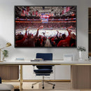 Carolina Hurricanes Ice Hockey Stadium Wall Art, Carolina