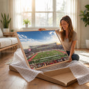 Framed Houston Cougars Football Team Print - Houston TDECU