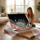 Houston Cougars Football Team Print - Houston TDECU Stadium