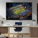University of North Texas Mean Green Football Artwork,