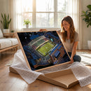 University of North Texas Mean Green Football Artwork,