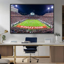 Wolfpack Football Team Print - Raleigh Carter-Finley Stadium
