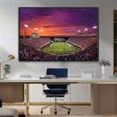 East Carolina University Pirates Football Print Canvas-