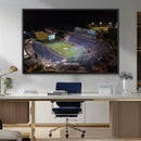Duke University Blue Devils Football Print Canvas - Durham