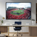 Cincinnati Bearcats Football Team Print - Nippert Stadium Wall Art Canvas Print