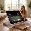 Cincinnati Bearcats Football Team Print - Nippert Stadium