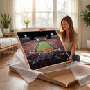 Boone Pickens Stadium Wall Art Oklahoma State Cowboys Print