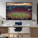Framed Arizona Wildcats Football Team Print - Tucson Arizona by MyGreatCanvas | Canvas Wall Art Prints | Photo Prints & Wall Decor