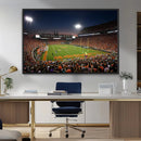 Clemson University Tigers Art Print, Football Team Print -