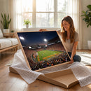 Clemson University Tigers Art Print, Football Team Print -