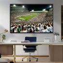 Michigan State Spartans Football Canvas Print - East Lansing
