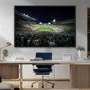 Framed Michigan State Spartans Football Team Print - East
