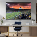 Eugene Autzen Stadium Canvas Wall Art Print – Sunset Over