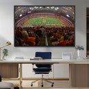 Syracuse University Orange Football Canvas Print, Football