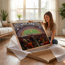 Syracuse University Orange Football Canvas Print, Football