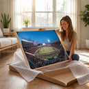 Texas Tech Red Raiders Canvas, Framed Football Team Print -