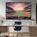Oregon State Beavers Football Team Print - Corvallis Reser by MyGreatCanvas | Canvas Wall Art Prints | Photo Prints & Wall Decor