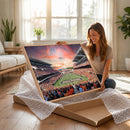 Oregon State Beavers Football Team Print - Corvallis Reser