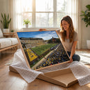 University of Wyoming Cowboys Football Team Print - Laramie