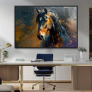 Abstract Horse Wall Art Canvas Print | Farmhouse Wall Decor by MyGreatCanvas | Canvas Wall Art Prints | Photo Prints & Wall Decor