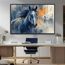 Abstract Blue Horse Wall Art Print Canvas | Horse Wall Art by MyGreatCanvas | Canvas Wall Art Prints | Photo Prints & Wall Decor