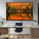 Forest Reflection Art | Autumn Forest Reflection Wall Art | by MyGreatCanvas | Canvas Wall Art Prints | Photo Prints & Wall Decor