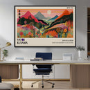 Yayoi 1986 Wall Art Print – Vibrant Sabi Sabi Japanese