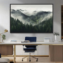 Misty Forest Canvas Print Wall Art Premium Canvas Print a