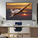 Old War Plane Wall Art Canvas Print by MyGreatCanvas | Canvas Wall Art Prints | Photo Prints & Wall Decor