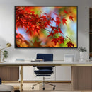 Red Leaves Autumn Forest Wall Art Canvas, Red Leaves Autumn by MyGreatCanvas | Canvas Wall Art Prints | Photo Prints & Wall Decor