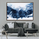 Abstract Blue Mountain Canvas Wall Art – Modern Triptych by MyGreatCanvas | Canvas Wall Art Prints | Photo Prints & Wall Decor