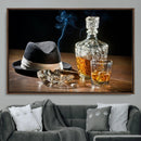 Bourbon Whiskey Wall Art Canvas Print, Vintage Bottle and by MyGreatCanvas | Canvas Wall Art Prints | Photo Prints & Wall Decor