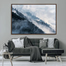 Foggy Forest Wall Art Canvas Print – Misty Mountain by MyGreatCanvas | Canvas Wall Art Prints | Photo Prints & Wall Decor