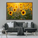 Sunflower Sunshine Wall Art Canvas Print by MyGreatCanvas | Canvas Wall Art Prints | Photo Prints & Wall Decor