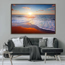Ocean Beach Wall Art – Coastal Sunset Tropical Island by MyGreatCanvas | Canvas Wall Art Prints | Photo Prints & Wall Decor
