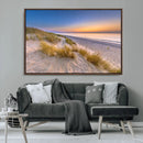 Sunrise On The Beach Wall Art Canvas Print