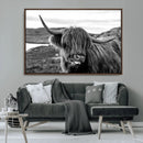 Longhorn Steer Canvas Print Wall Art, Highland Cow Canvas by MyGreatCanvas | Canvas Wall Art Prints | Photo Prints & Wall Decor