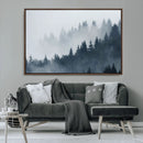 Foggy Pine Forest Wall Art Canvas Print by MyGreatCanvas | Canvas Wall Art Prints | Photo Prints & Wall Decor