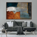 Modern Abstract Canvas Art Canvas Print - Framed and Ready