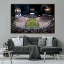 Penn Stadium Football Wall Art Canvas Print, Pennsylvania