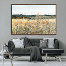 Wildflower Field Wall Art Canvas | Nature-Inspired Landscape